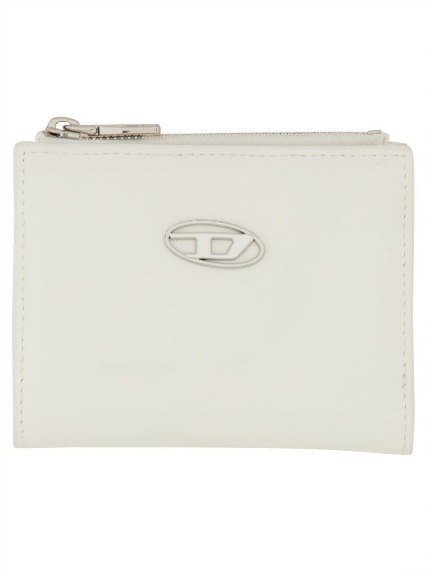 Diesel Glossy White Wallet