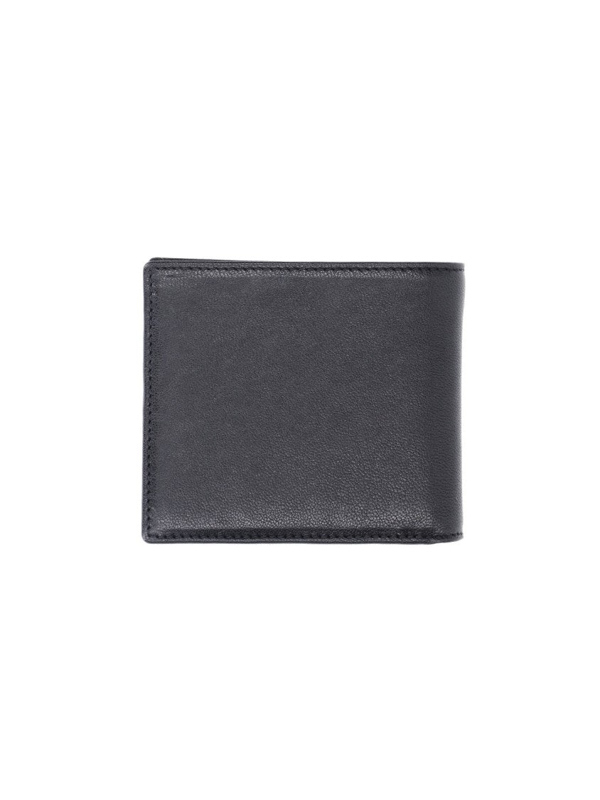 Vivienne Westwood Black Orb Logo Smooth Leather Bifold Wallet