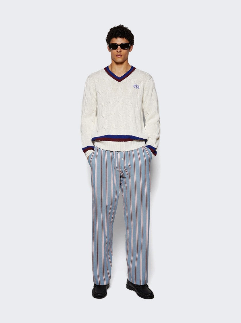 Bode Tennis Sweater Cream