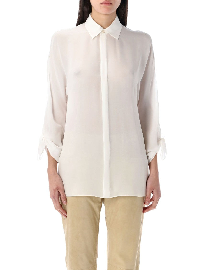 Polo Ralph Lauren Karen Silk Georgette Blouse