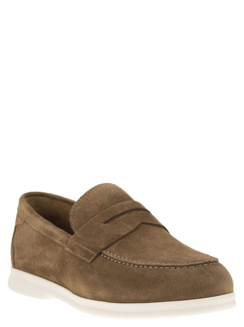 Doucal's Penny - Suede Moccasin