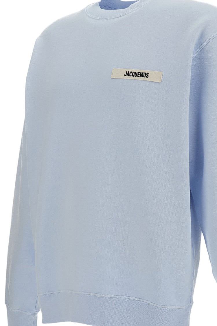 Jacquemus Light Blue The Gros Grain Sweatshirts