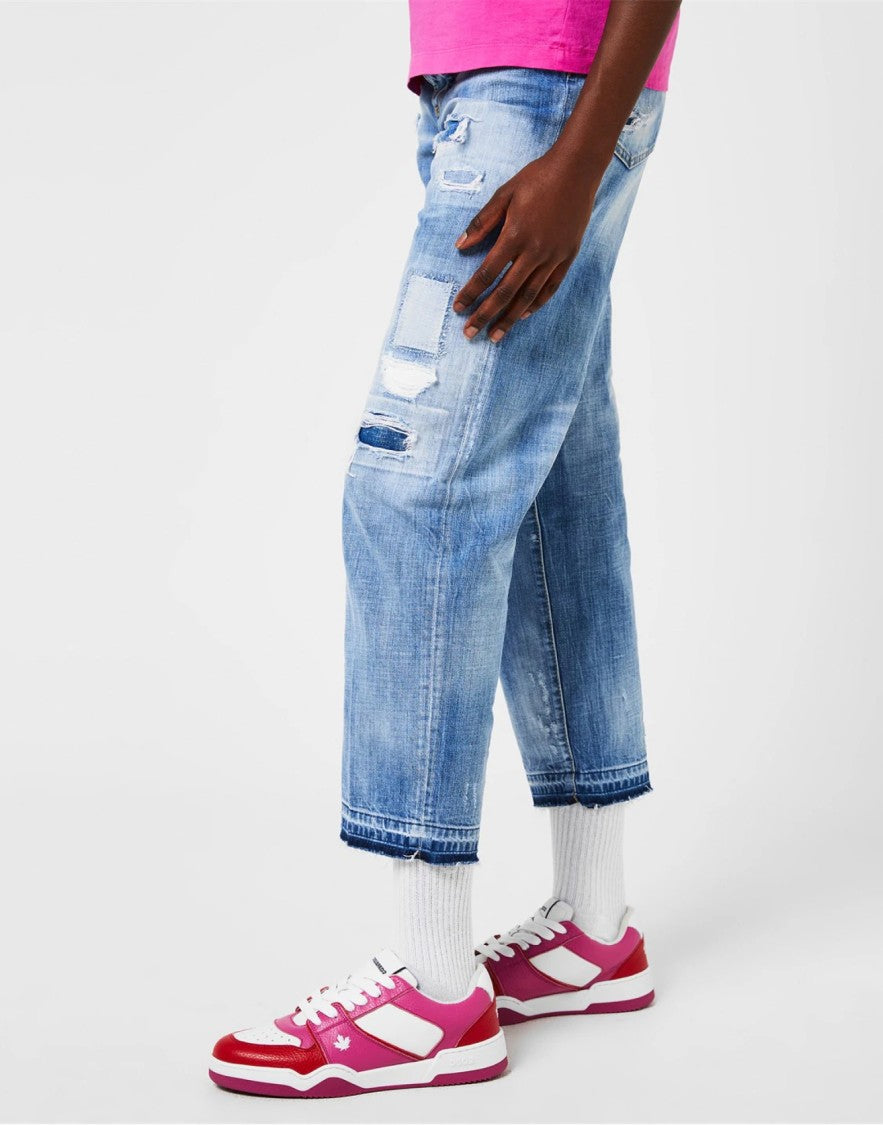 Dsquared2 Spiker Leaf Logo Sneakers