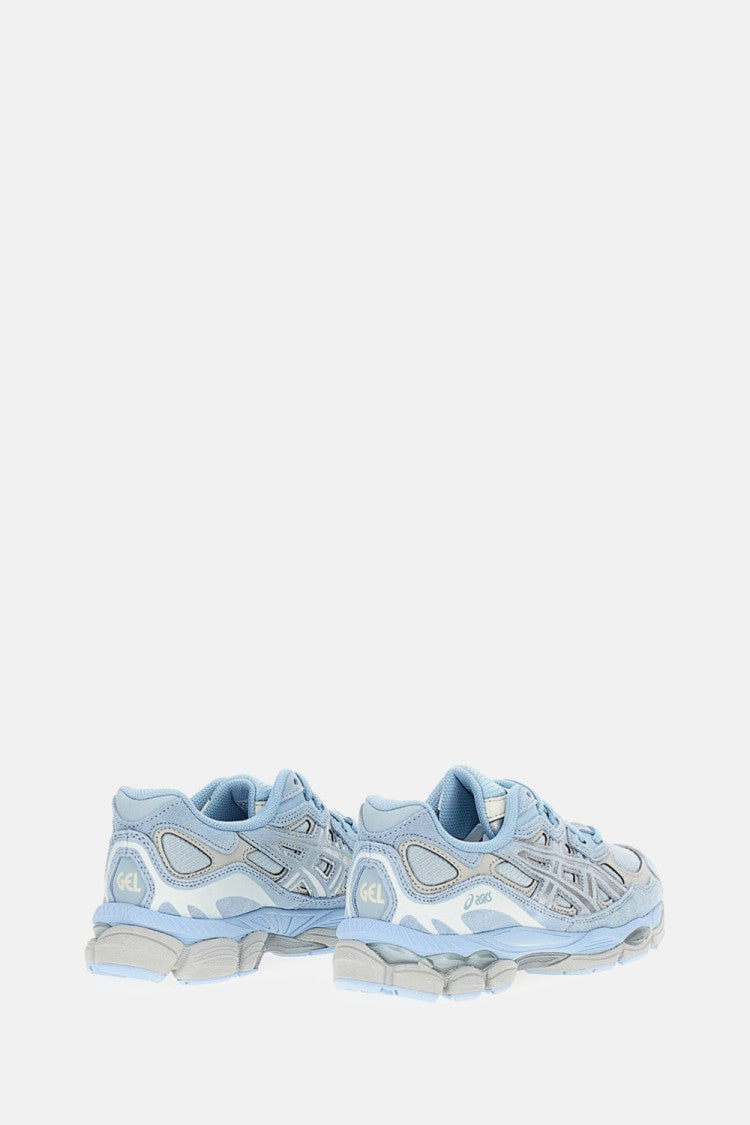 Asics Light Blue 'Gel-Nyc Upper' Leather Sneakers