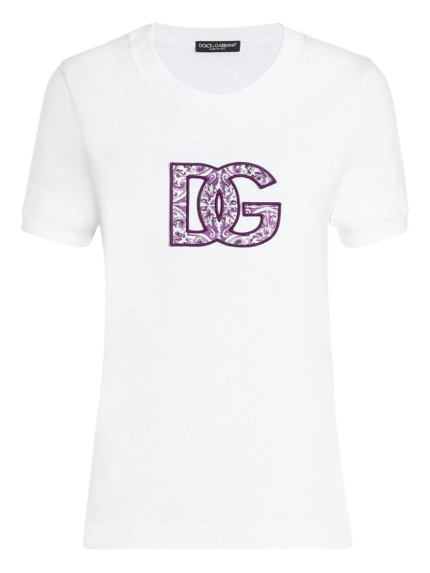 Dolce & Gabbana Short-Sleeved Cotton T-Shirt