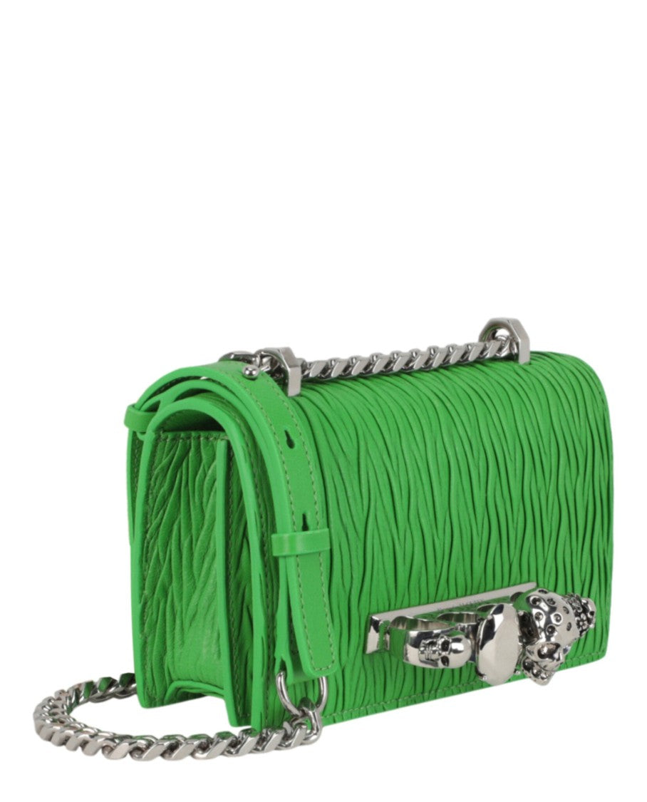 Alexander Mcqueen Mini Jeweled Shoulder Bag