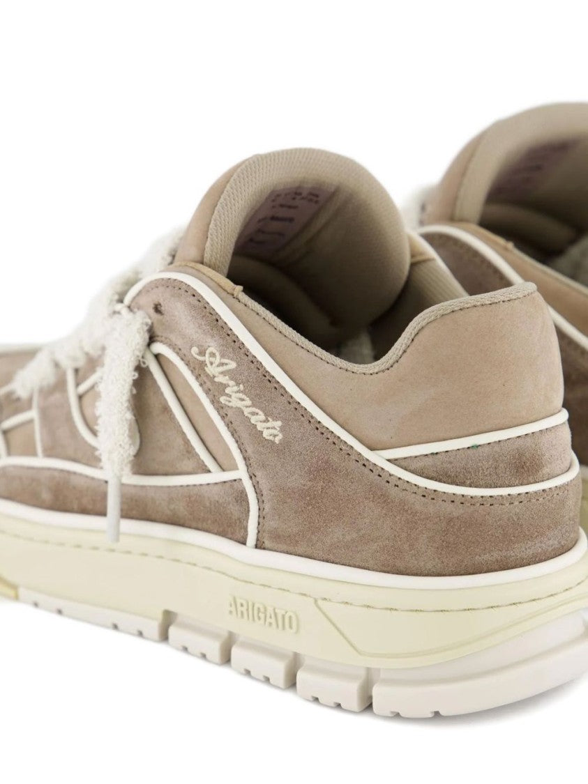 Axel Arigato Low-Top Sneakers With Leather And Suede Upper In Beige Tones