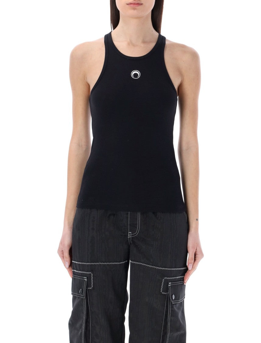 Marine Serre Organic Cotton Tank Top