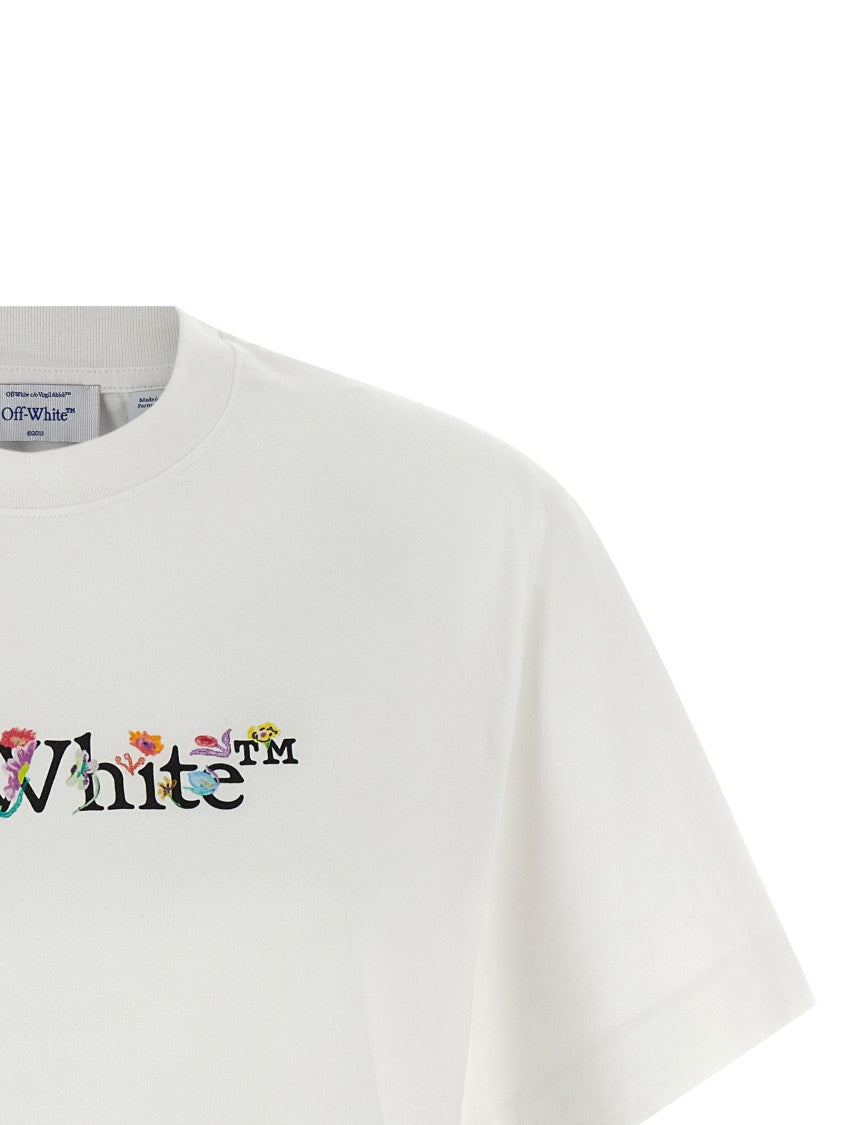 Off-White 'Bookish Glowing Flower' T-Shirt