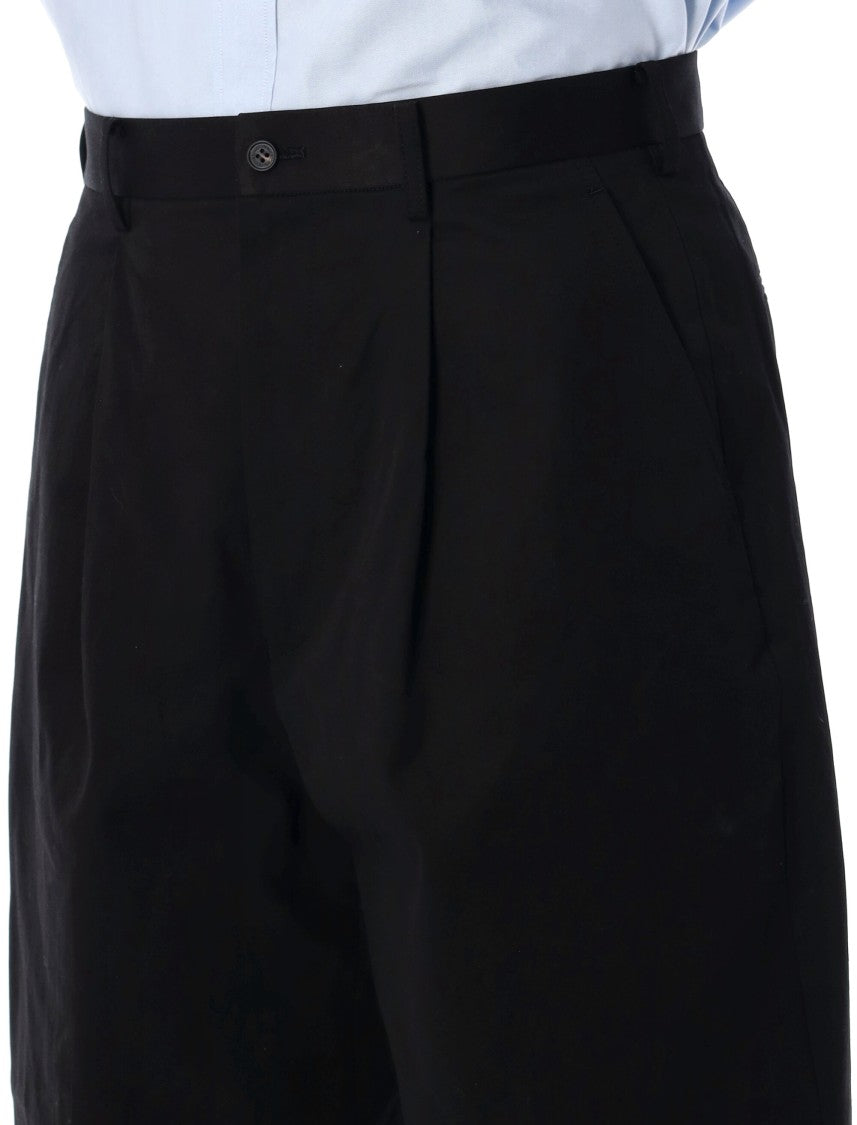 Comme Des Garçons High-Waisted Chino Pants