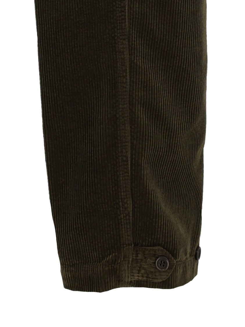 Aspesi Corduroy Straight-Leg Pants