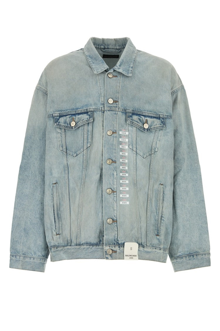 Balenciaga Classic Light Wash Denim Jacket