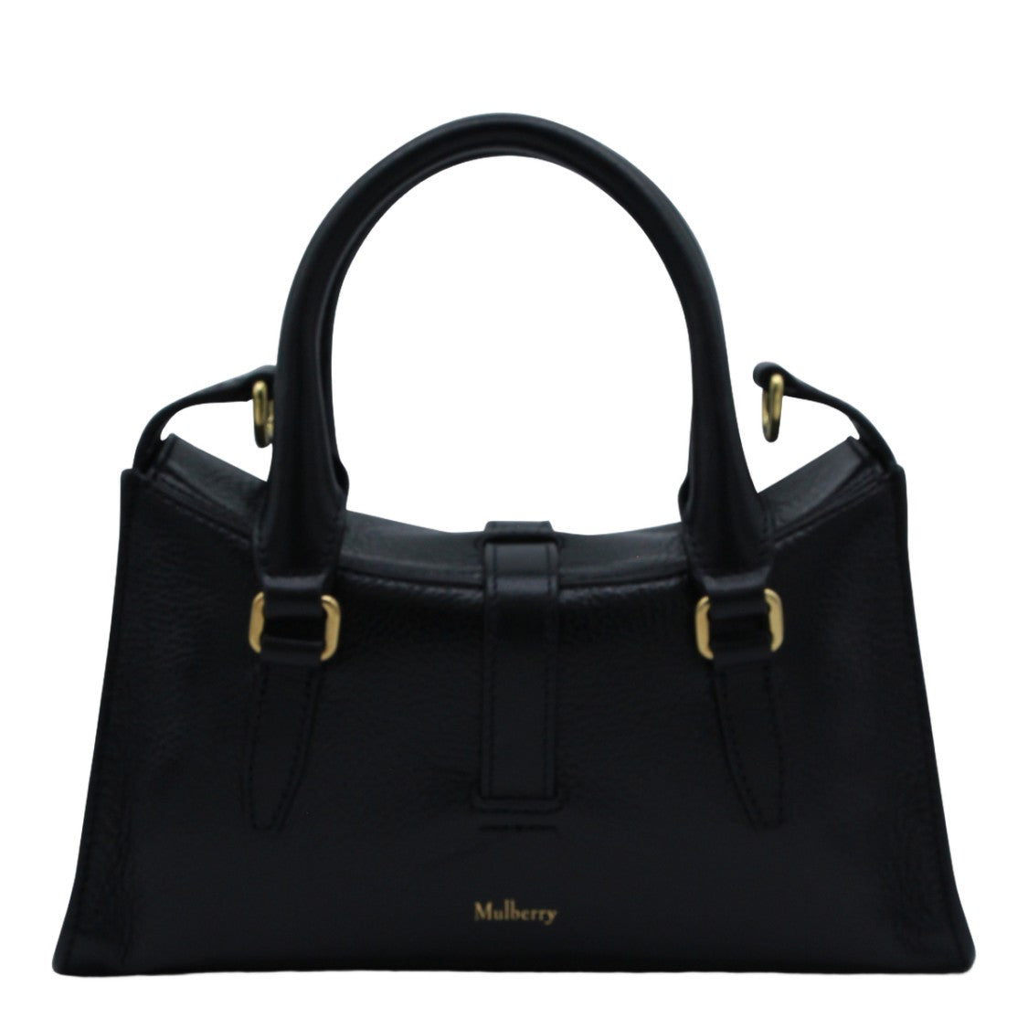 Mulberry Structured Handbag With Dual Top Handles