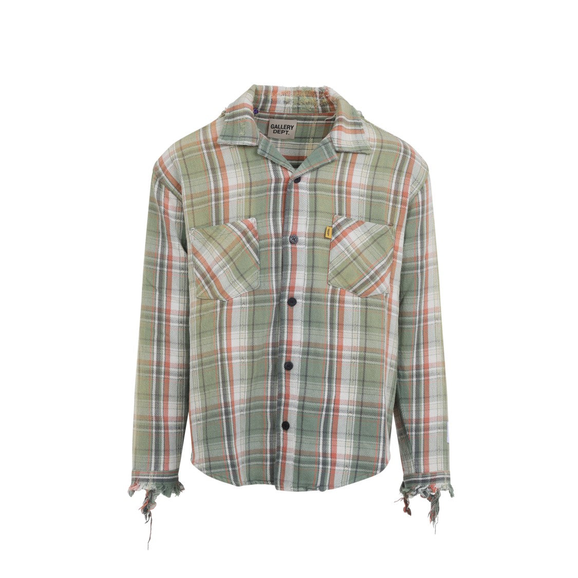 Gallery Dept. Marley Flannel Green Cotton Shirt