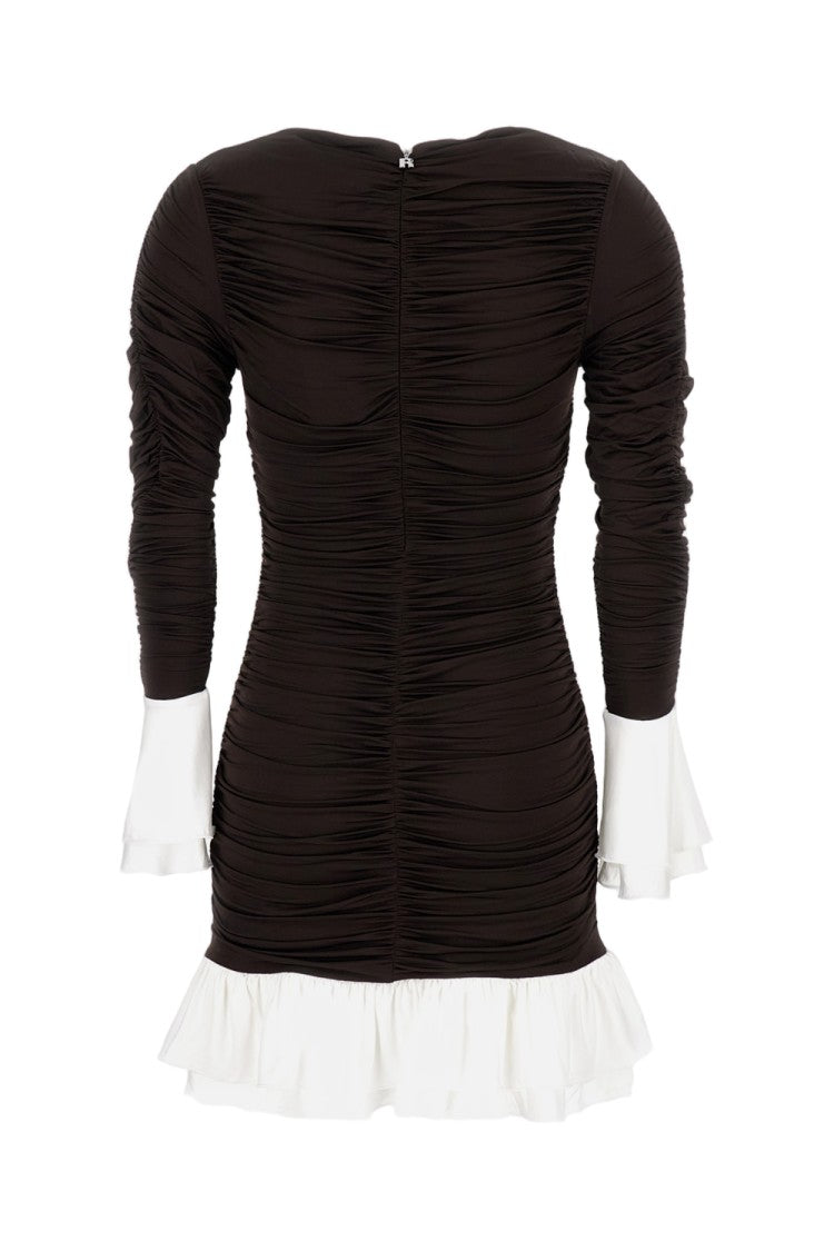 Rotate Birger Christensen Mini Ruched Dress