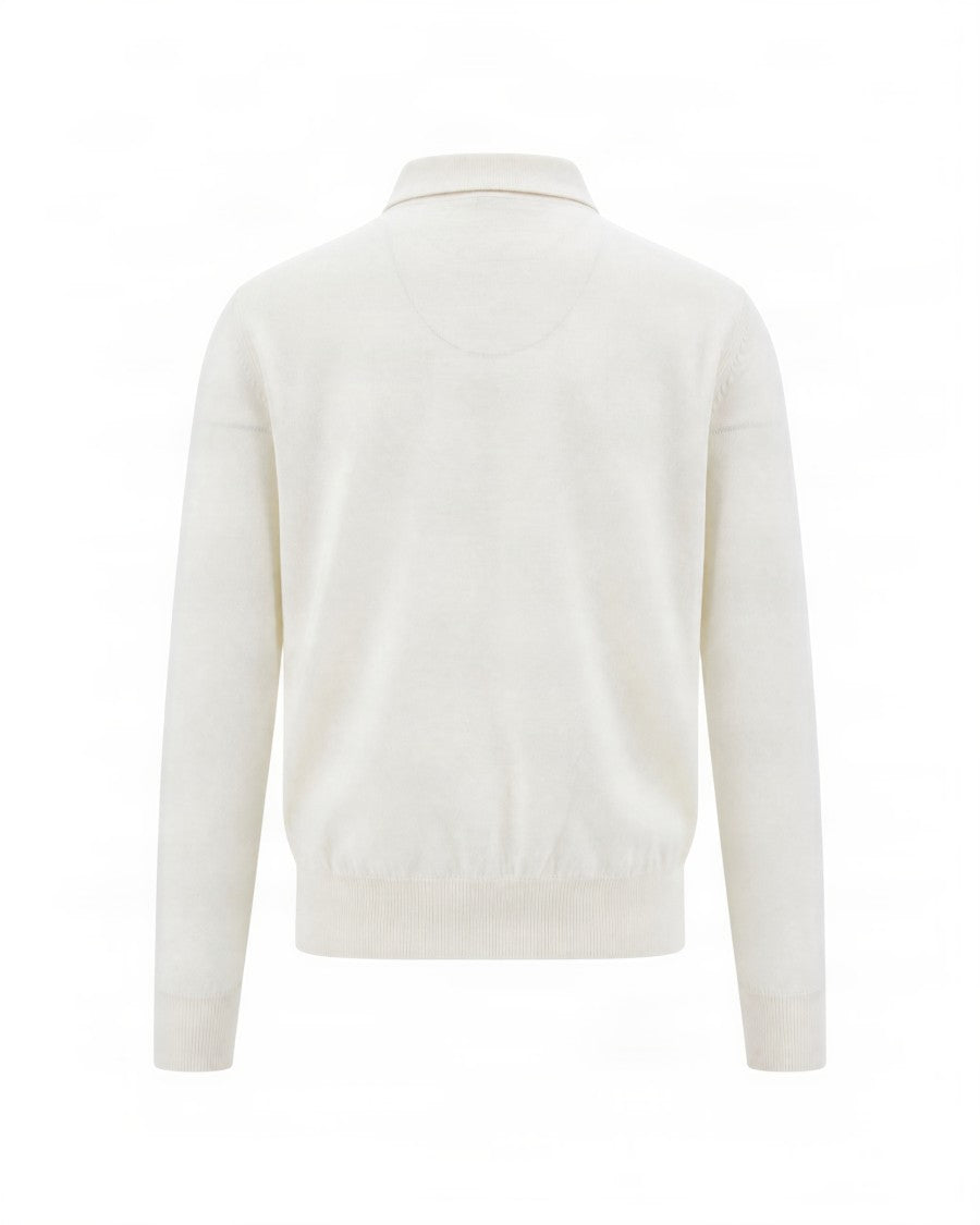 Boss Knit Virgin Wool Polo Shirt