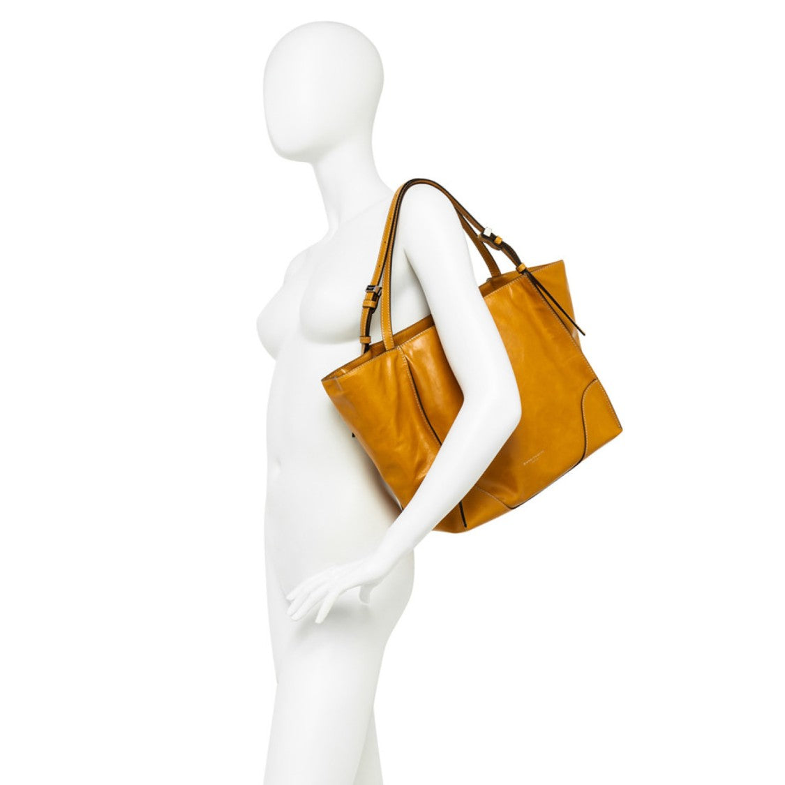 Gianni Chiarini Mustard Merida Large Bag