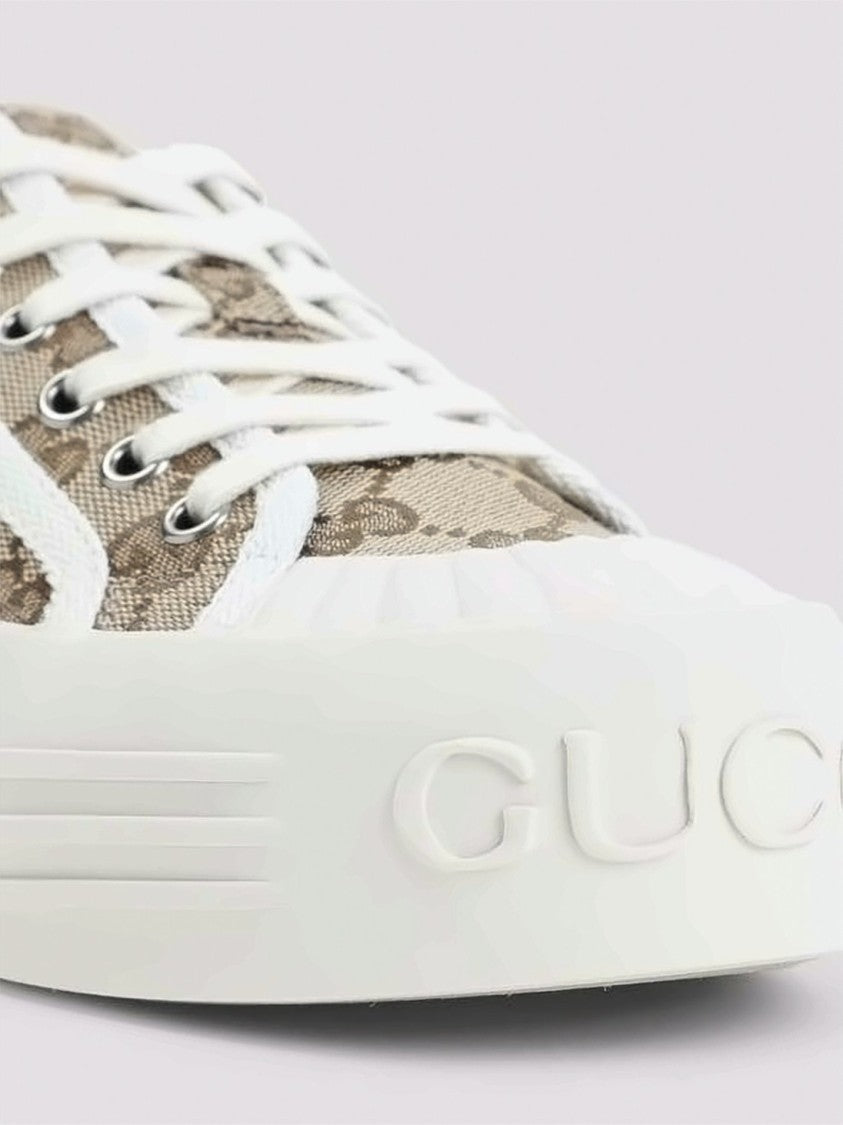 Gucci Low-Top Canvas Sneakers