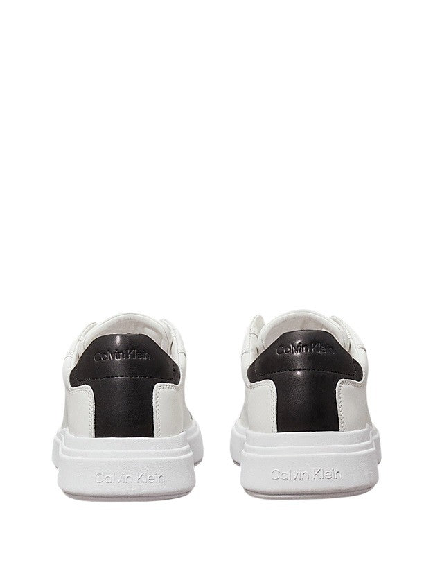 Calvin Klein Minimalistic White Sneakers With Transparent Outsole