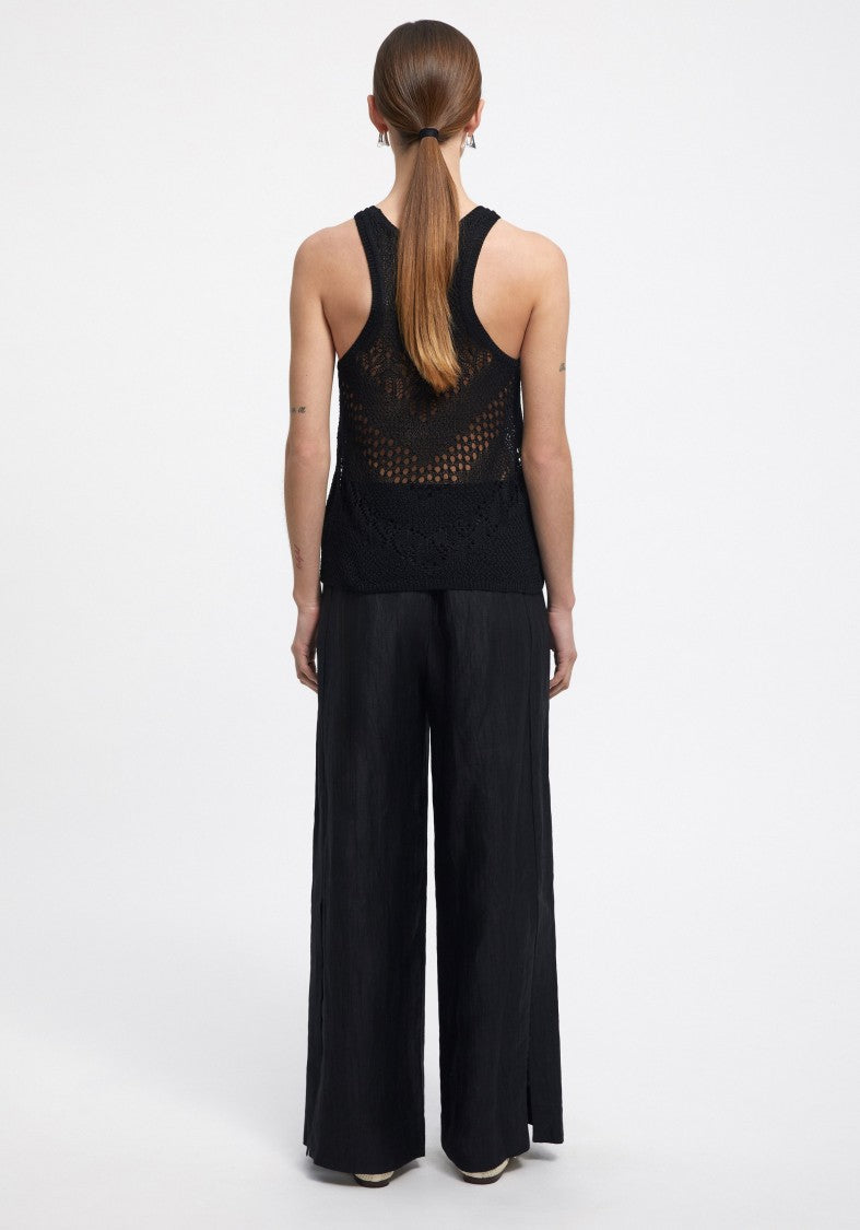 Aeron Gilbert - Linen Wide Leg Pants