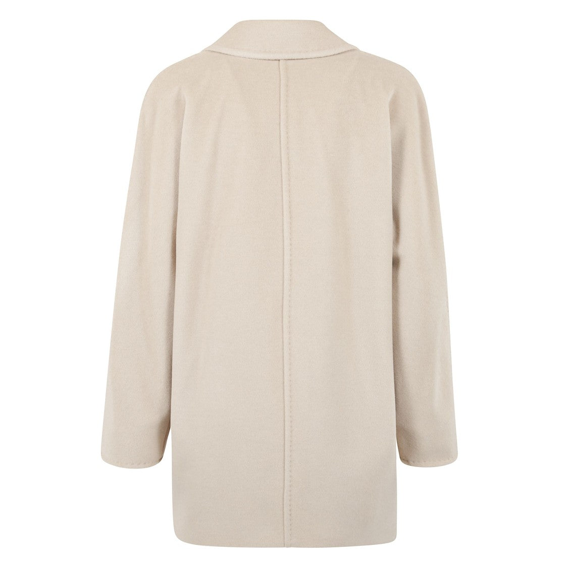 Max Mara Long Structured Coat With Tailored Fit