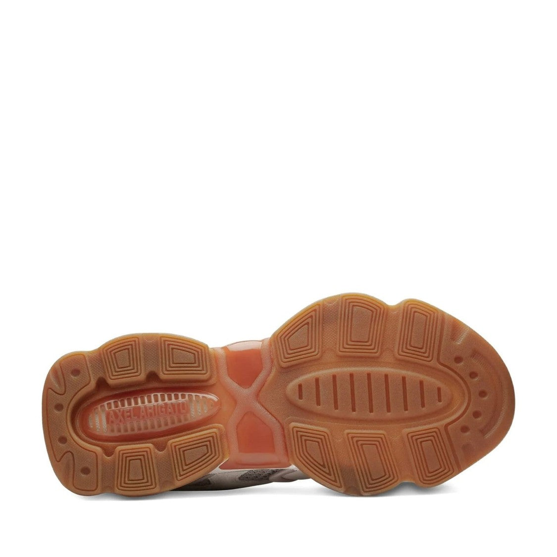 Axel Arigato Brown Eris Chunky Suede Mesh Sneakers