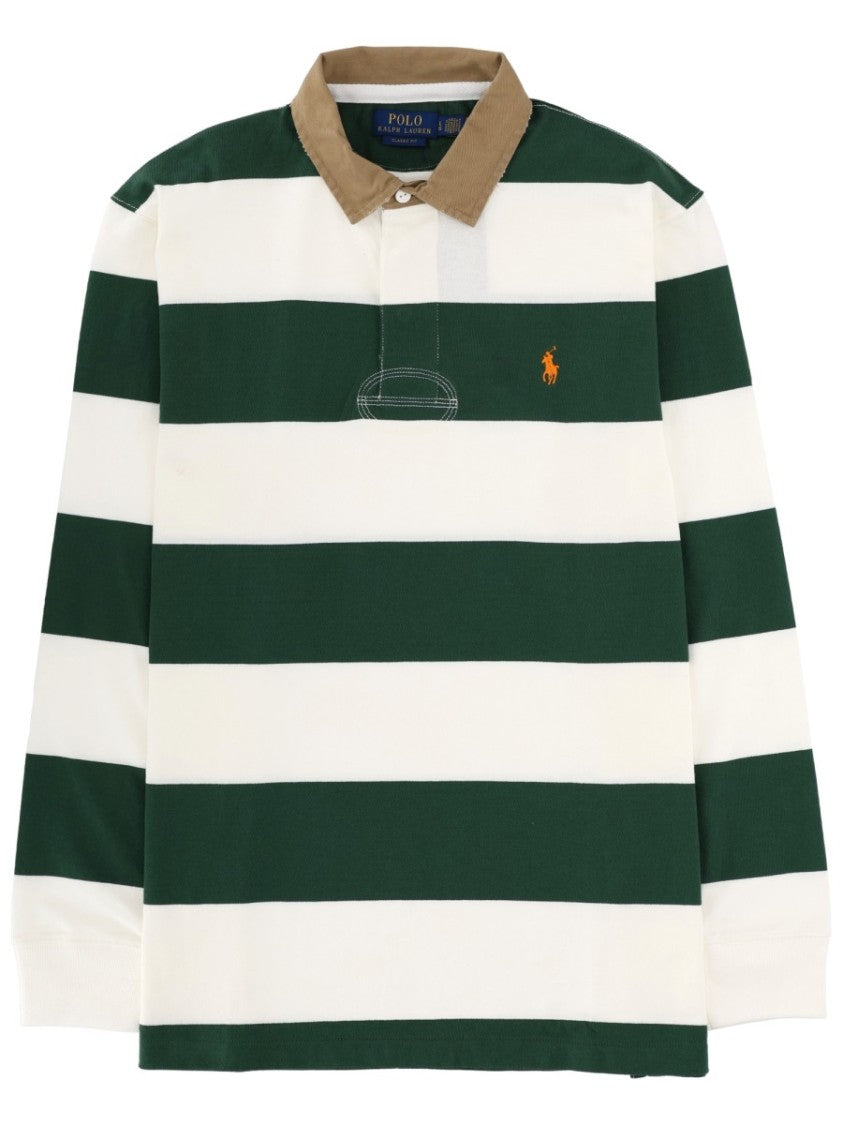 Polo Ralph Lauren Rugby Cotton Striped Polo Shirt