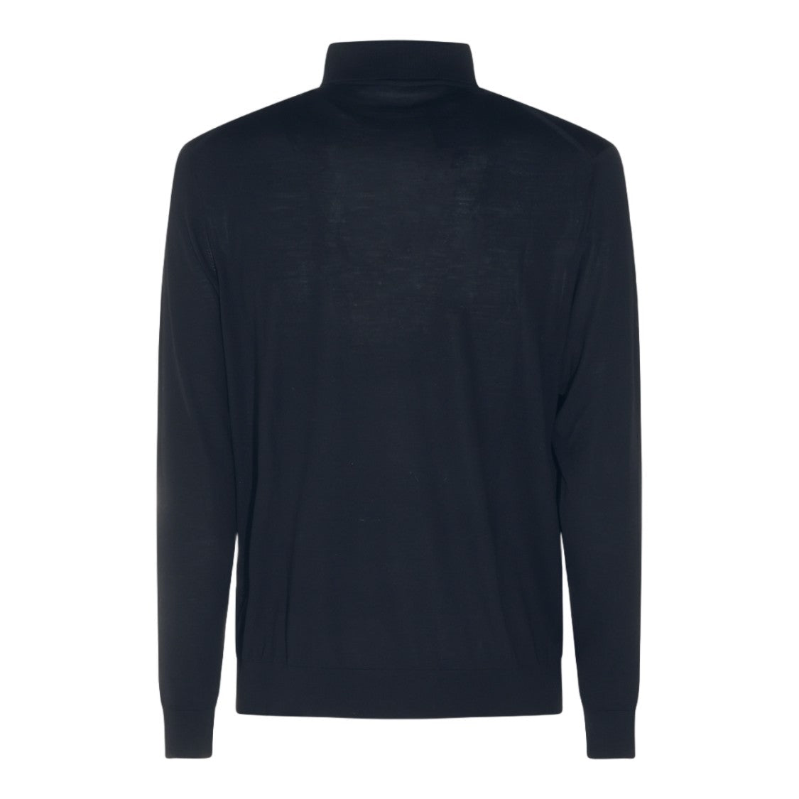 Kiton Long-Sleeve Knitted Sweater With Stand Collar