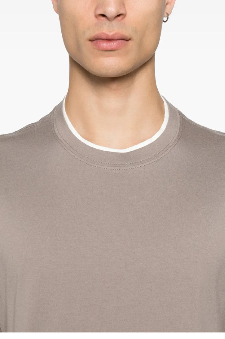 Brunello Cucinelli Relaxed Fit Short-Sleeved Crew Neck T-Shirt
