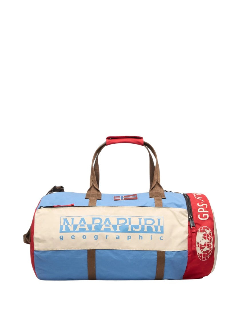 Napapijri Color-Block Equator Cotton Duffle Bag