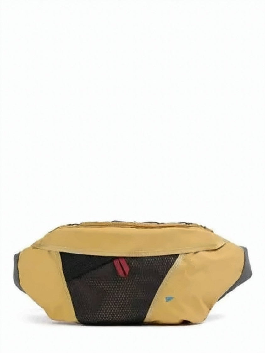 Klattermusen Compact Brown Polymide Belt Bag With Streamlined Design