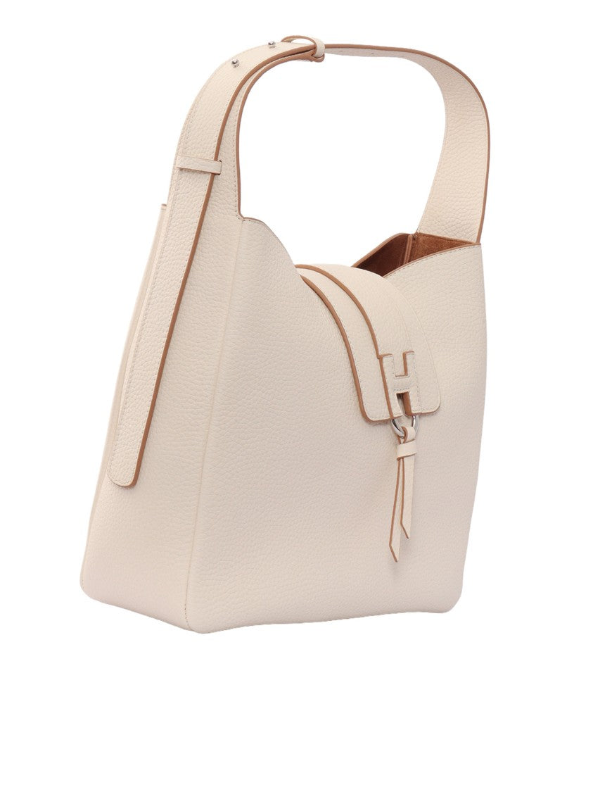 Hogan H01x Hobo Textured Calfskin Bag