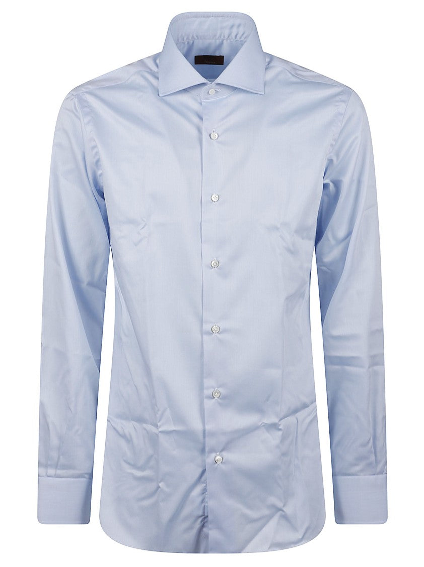 Barba Napoli Cotton Long-Sleeve Shirt