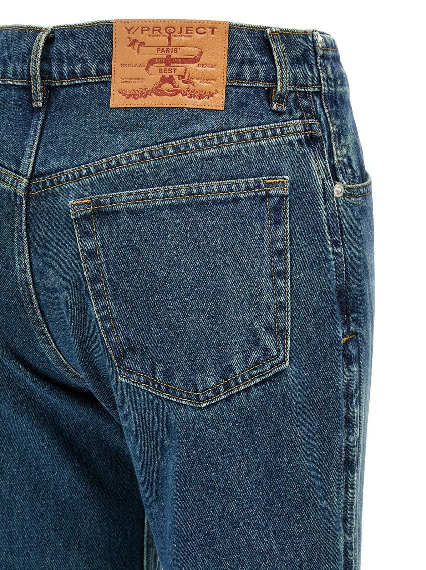 Y/Project Evergreen Hook And Eye' Jeans