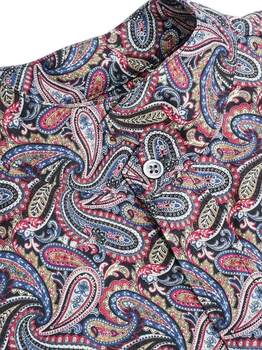 Engineered Garments Intricate Paisley Long-Sleeve Shirt