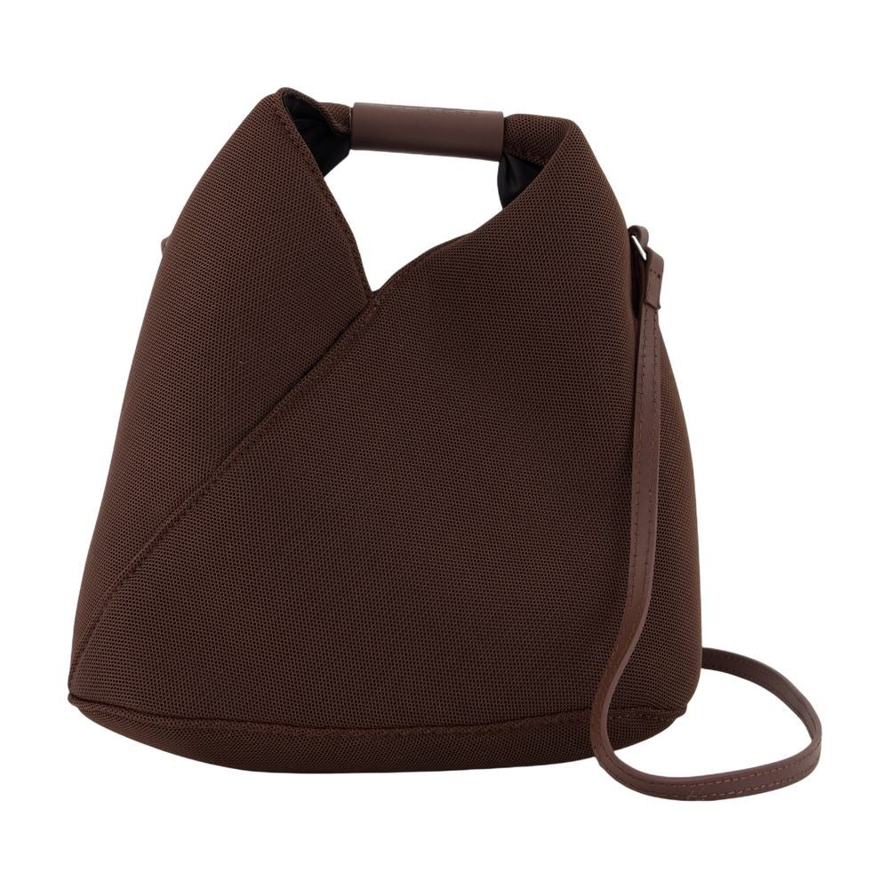 Mm6 By Maison Margiela Triangular Design Crossbody Bag With Adjustable Strap