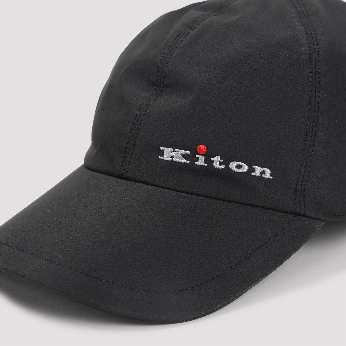 Kiton Black Polyester Hat