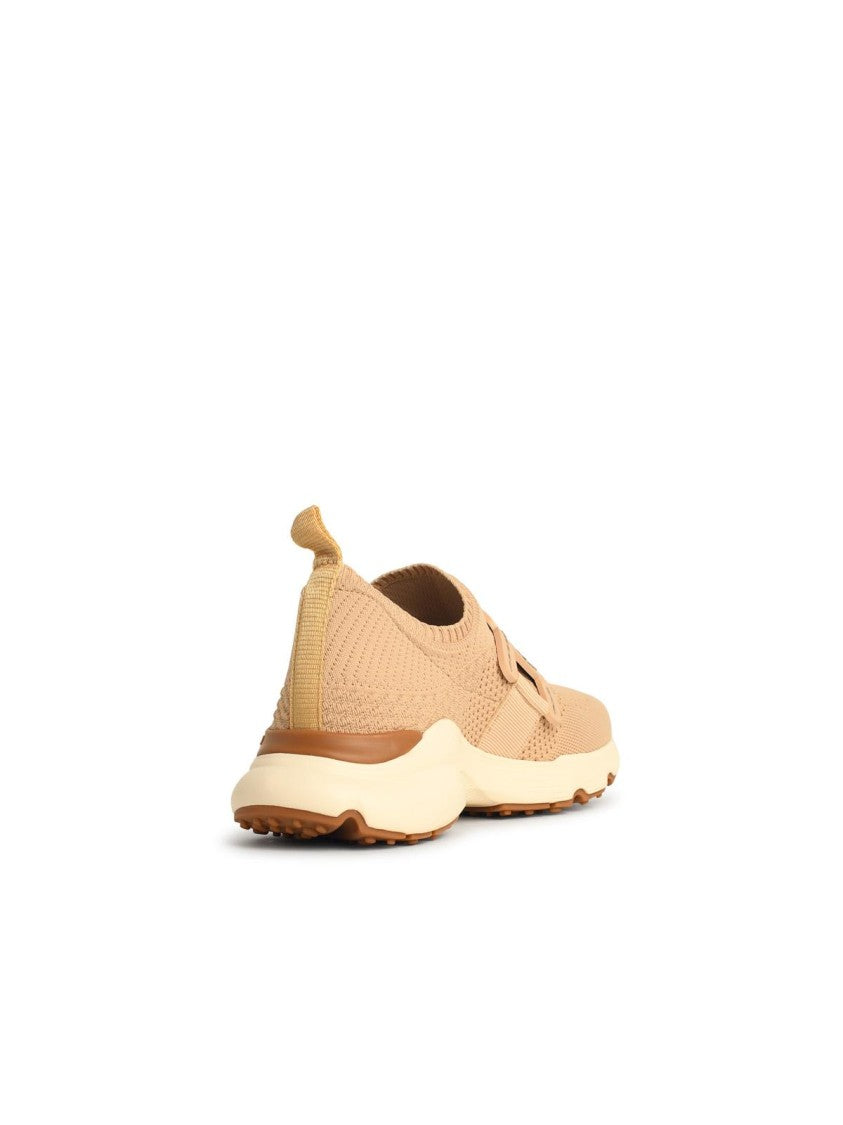 Tod's Kate' Sneakers In Beige Technical Fabric