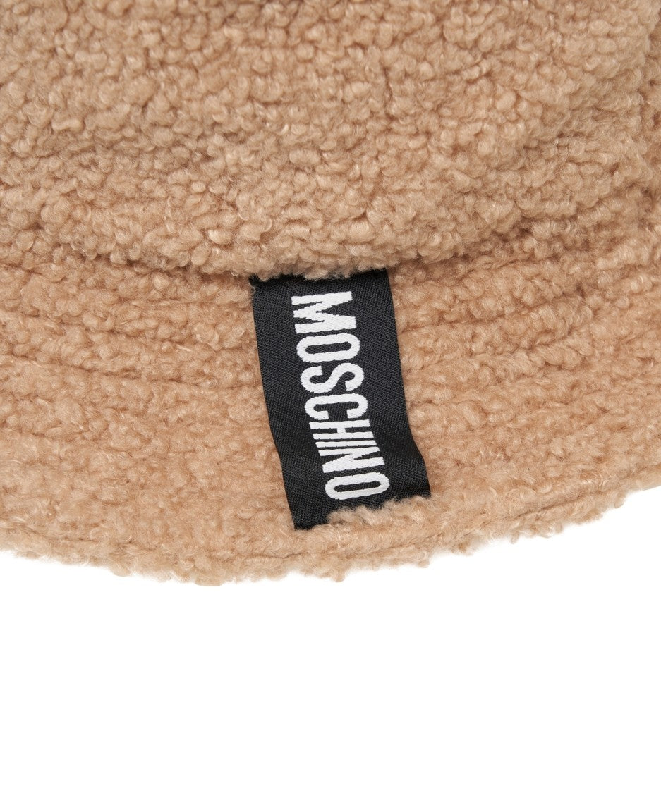 Moschino Faux Fur Bucket Hat