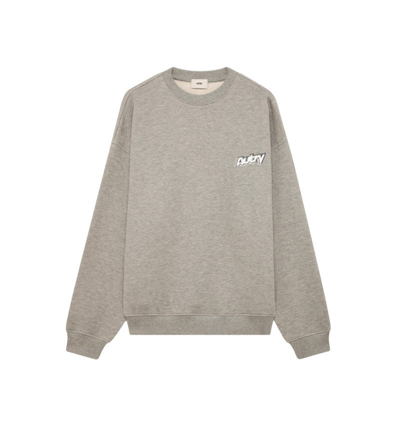 Autry Unisex Grey Melange Sweatshirt