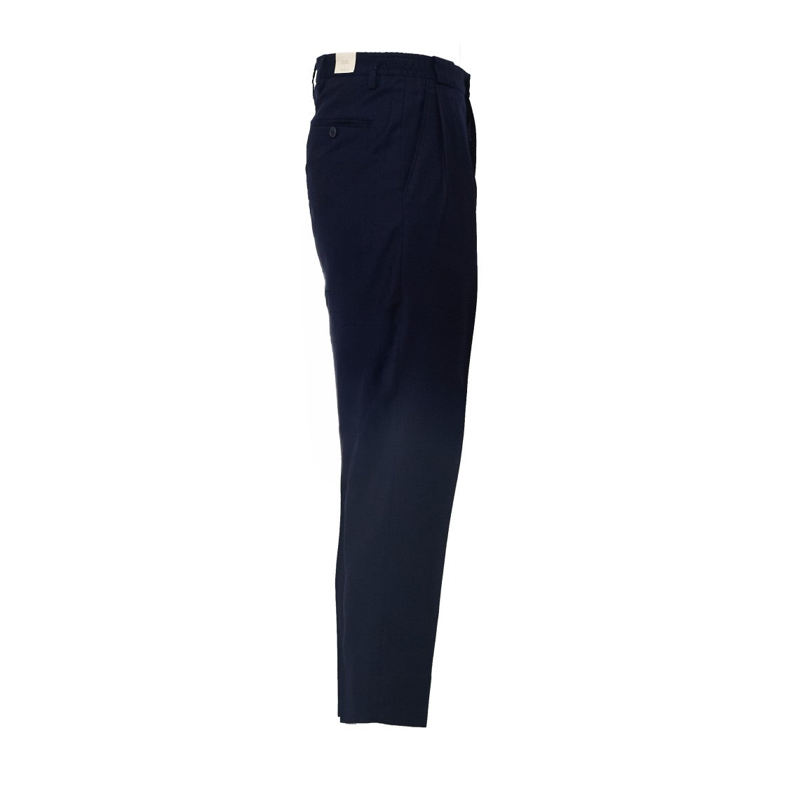 Briglia 1949 Wide-Leg Trousers In Stretch Virgin Wool With Double Pleats