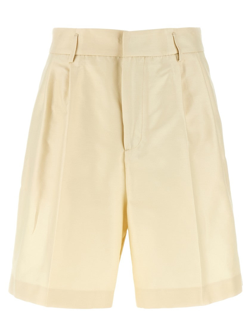 Fabiana Filippi Silk Cotton Bermuda Shorts