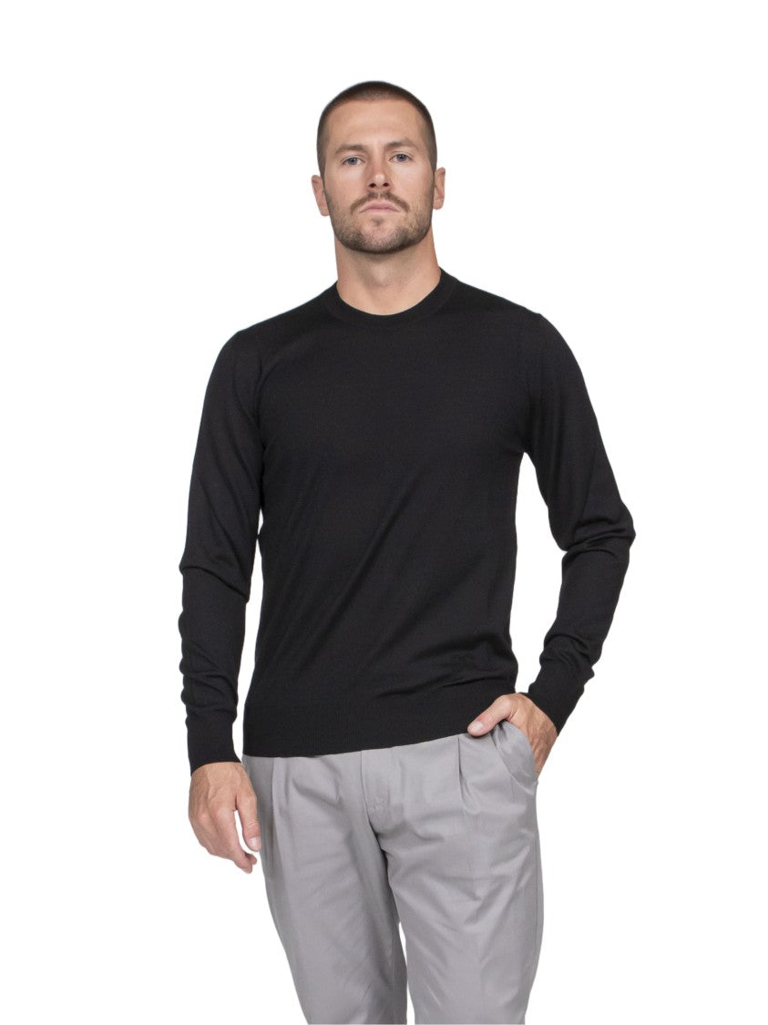 Dolce & Gabbana Maglia Girocollo Minimalist Long-Sleeve Pullover