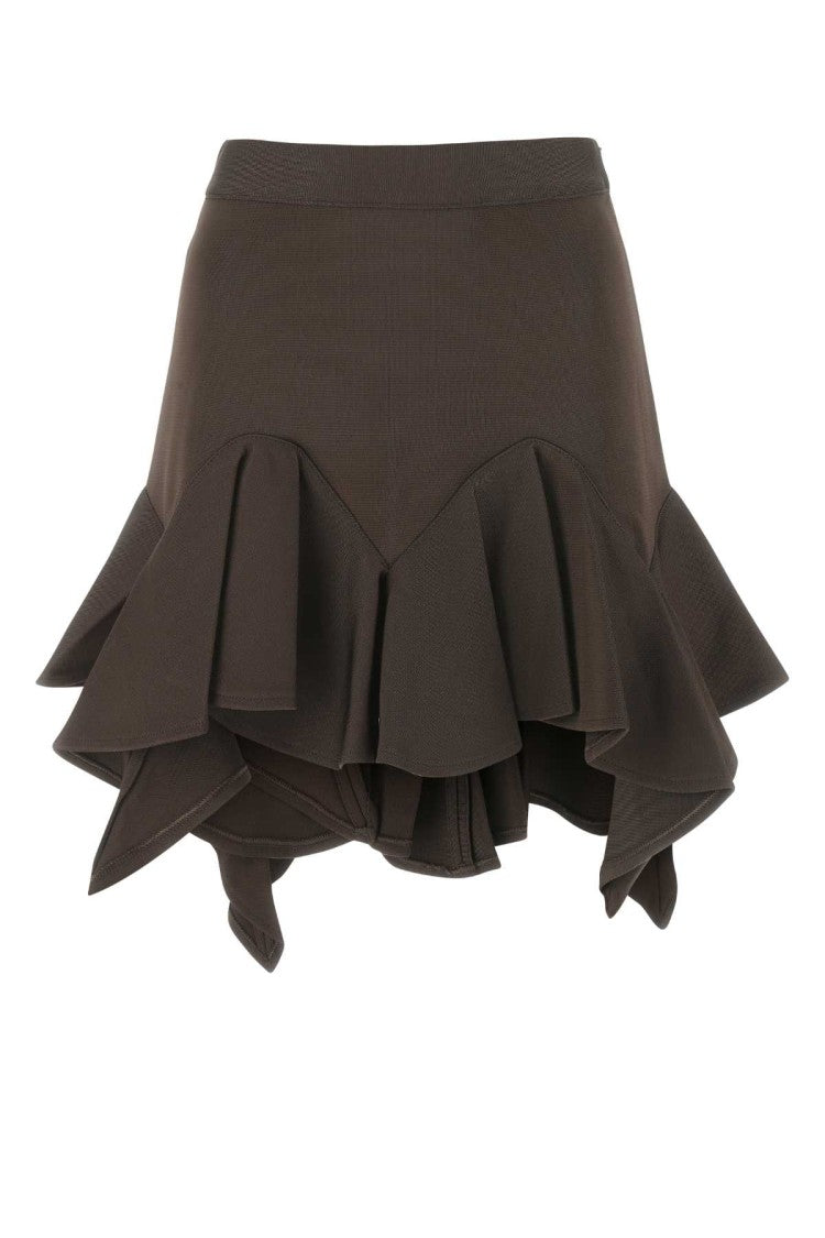 Givenchy Brown Viscose Skirt