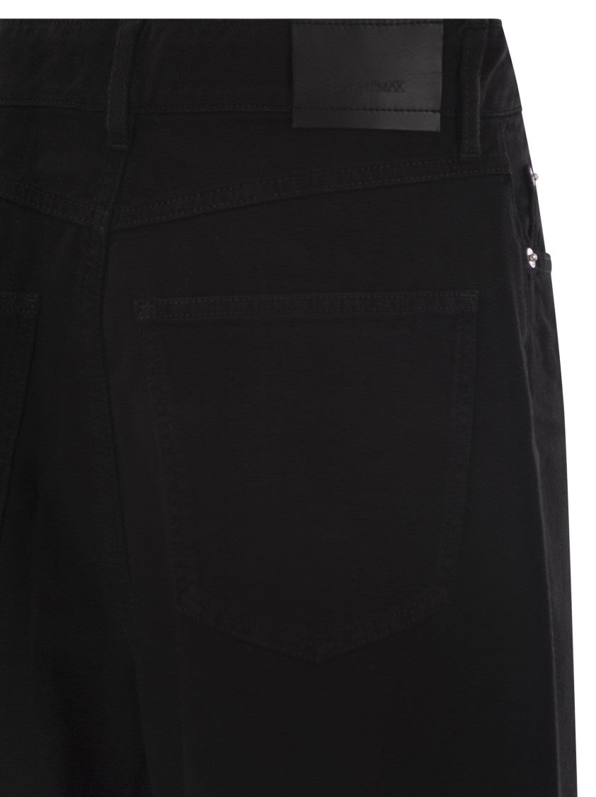 Sportmax Siamese - Low-Waisted Oversize Trousers