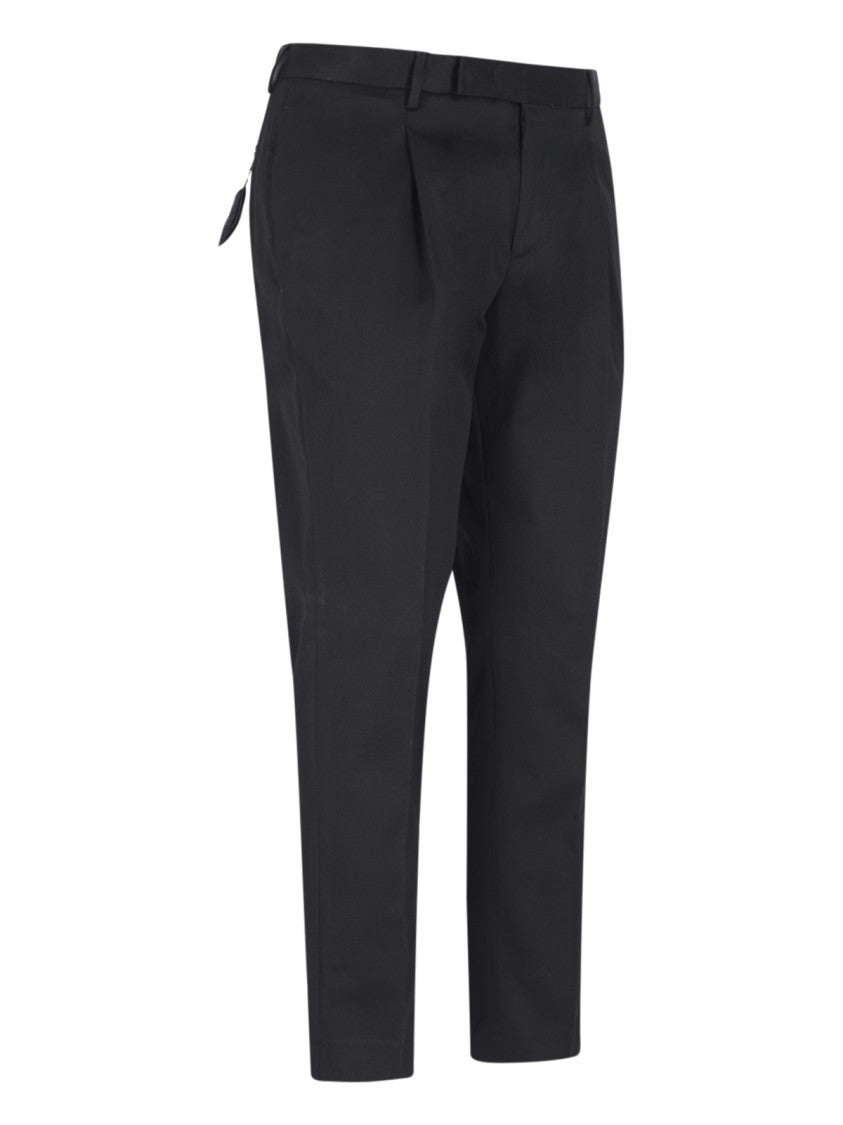 Pt Torino Tailored Black Trousers