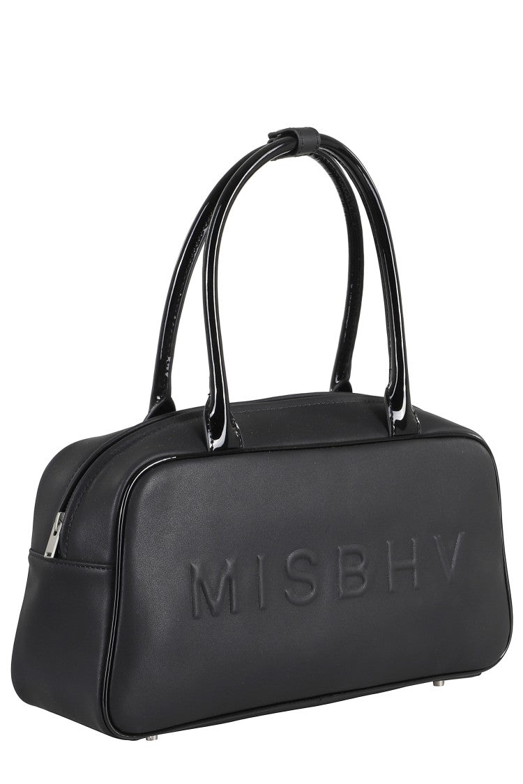Misbhv Smooth Black Leather Misbhv London Bag