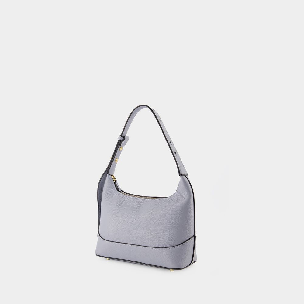 Elleme Loop Hobo Bag  - Blue/Black - Leather