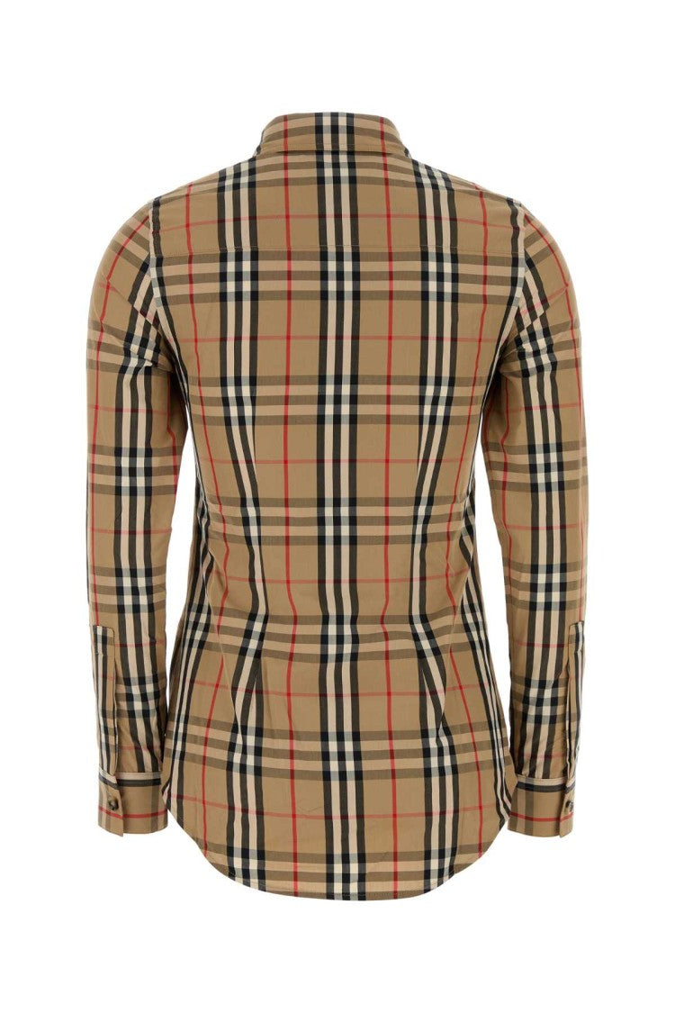 Burberry Embroidered Cotton Shirt