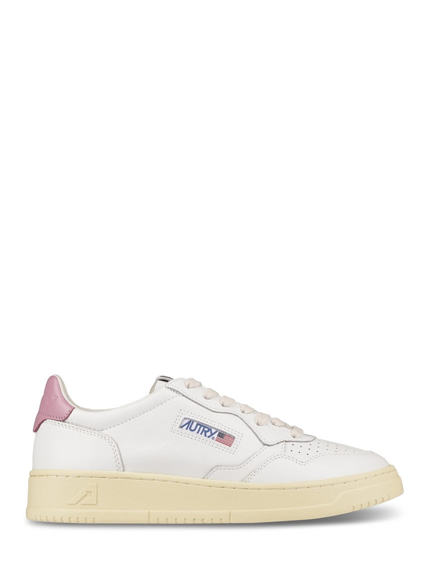 Autry Classic Low-Top Sneakers With Perforated Detailing